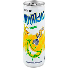 Напиток "Milkis", вкус банана, 0.25 л