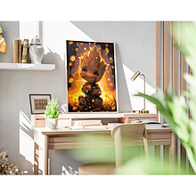 Картина по номерам "Малыш Грут"