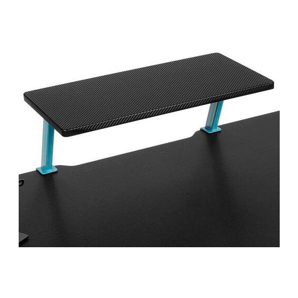 Стол компьютерный игровой "Skill CTG-001", черный, синий - 4