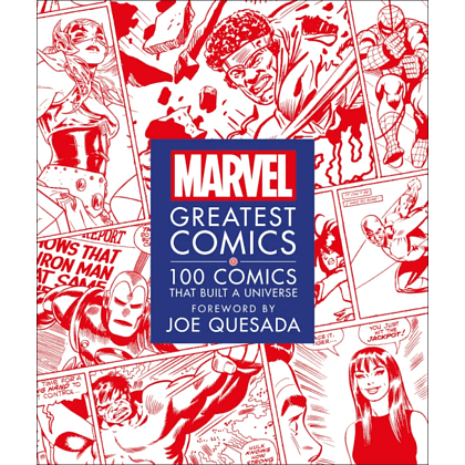 Книга на английском языке "Marvel Greatest Comics: 100 Comics that Built a Universe" 
