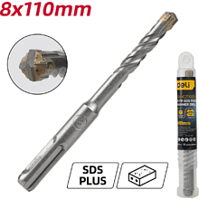 Бур по бетону Deli YS EDH-YCZ11008-E1, 8 x 110 мм, X-Tip, SDS-PLUS