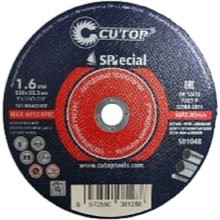Круг отрезной по металлу CUTOP SPECIAL T41-230x1.6x22.2 мм