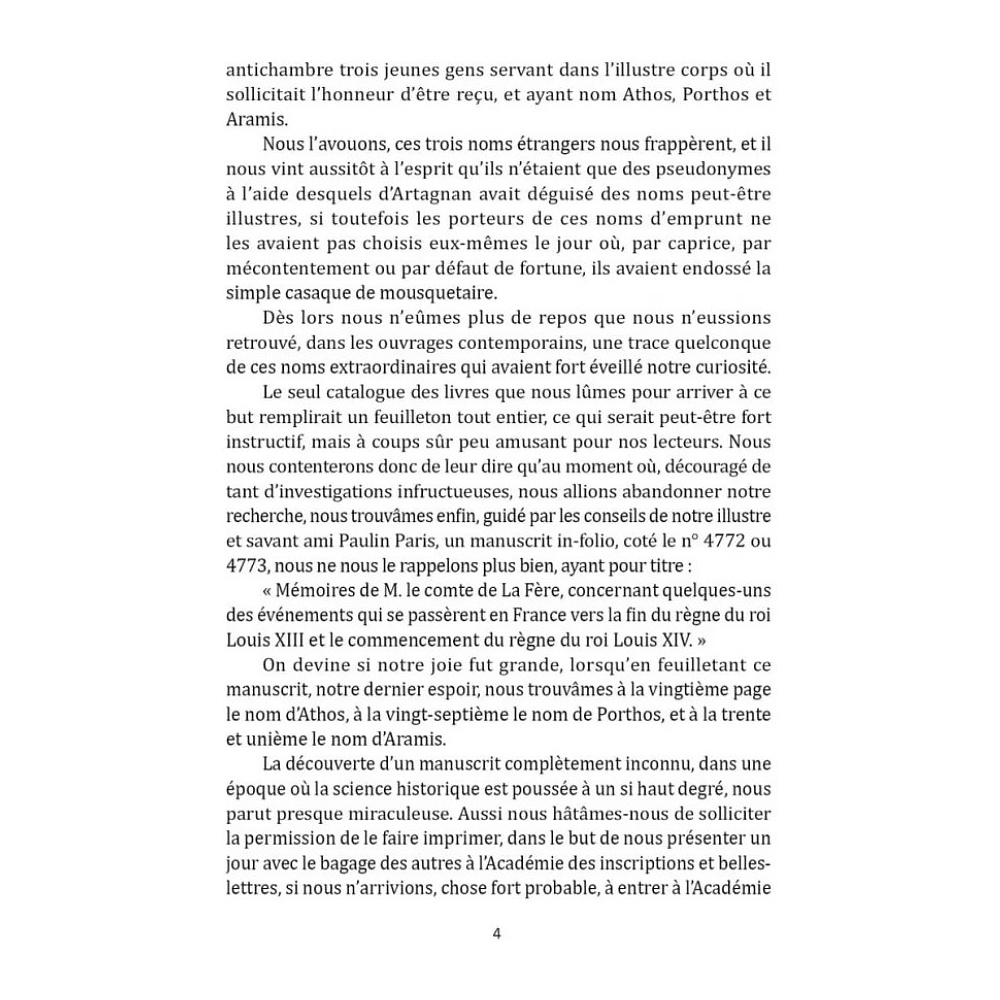 Книга "Три мушкетера. Les Trois Mousquetaires" (франц.яз.), Александр Дюма - 4