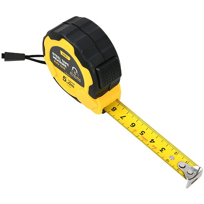 Рулетка Deli YS EDL3798, 5 м х 19 мм, желтый, черный - 6