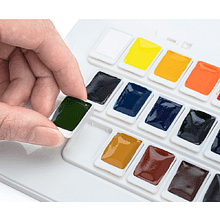 Набор красок акварельных "Himi Original Premier", 36 цветов, кюветы