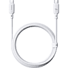 Кабель Baseus P10377704213-00, Silky Series Fast Charging Cable, Type-C to Type-C 100W, 1 м, Moon White - 3