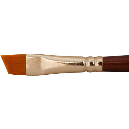 Кисть "Decola", синтетика, скошенная, №3 - 2