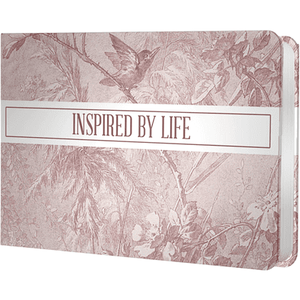 Еженедельник недатированный "Floreale. Cedar Rose", 64 листа, розовый