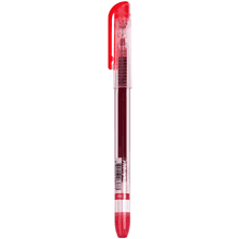 Ручка гелевая "My-Gel Standard", 0.5 мм, прозрачный, стерж. красный