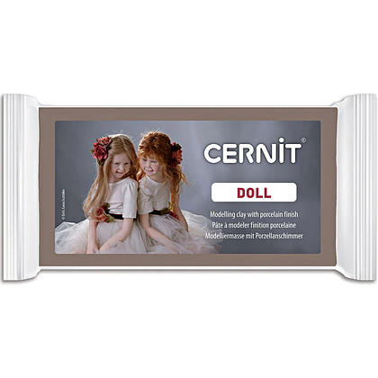 Полимерная глина "Cernit DOLL", 500 г, нуга