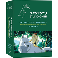 Открытки на английском языке "Studio Ghibli. 100 Collectible Postcards Vol. 2"