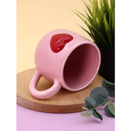Кружка керамическая "Love potion", 505 мл., розовый - 7 Кружка керамическая "Love potion", 505 мл., розовый - 7