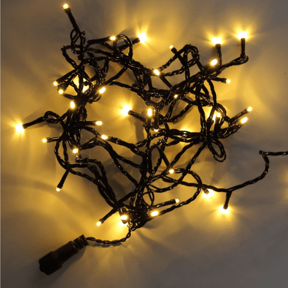 Гирлянда уличная "Нить", 10 м, тепло-белый - 2