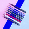 Ручка шариковая автоматическая "Palermo", 0.7 мм, коричневый, серебристый, стерж. синий - 5