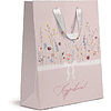 Пакет бумажный подарочный "Italy Garden MT", 18х22.7х10 см, ассорти - 3