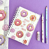 Блокнот "Cute Journal mini. Сладкое настроение. Пончики", A6, 80 листов, клетка, белый - 5