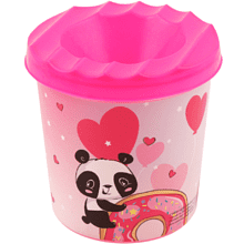 Стакан-непроливайка "Panda", розовый