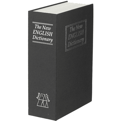 Копилка "Книга", полимер, металл, черный - 3