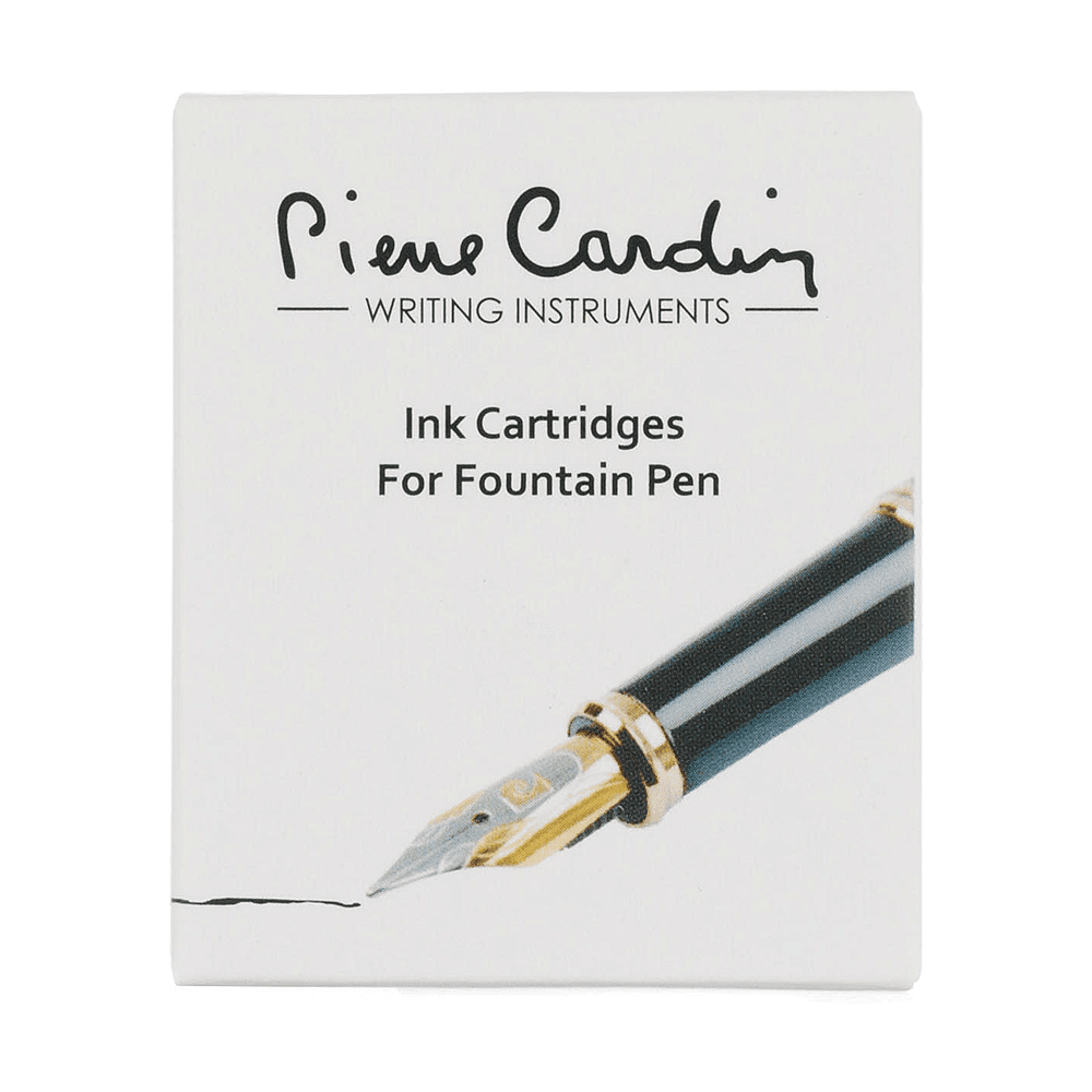 Чернильный патрон "Pierre Cardin", 37 мм., черный, 6 шт./уп.