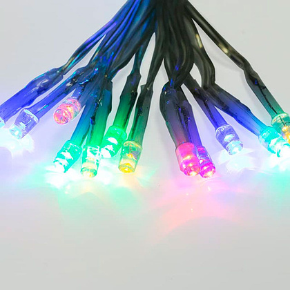Гирлянда электрическая LED "Сеть", 1.8х1.5 м, мультиколор - 3