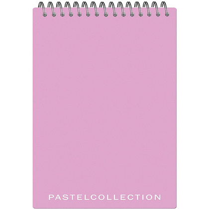 Тетрадь "Pastel Collection", А5, 60 листов, клетка, розовый, фиолетовый 