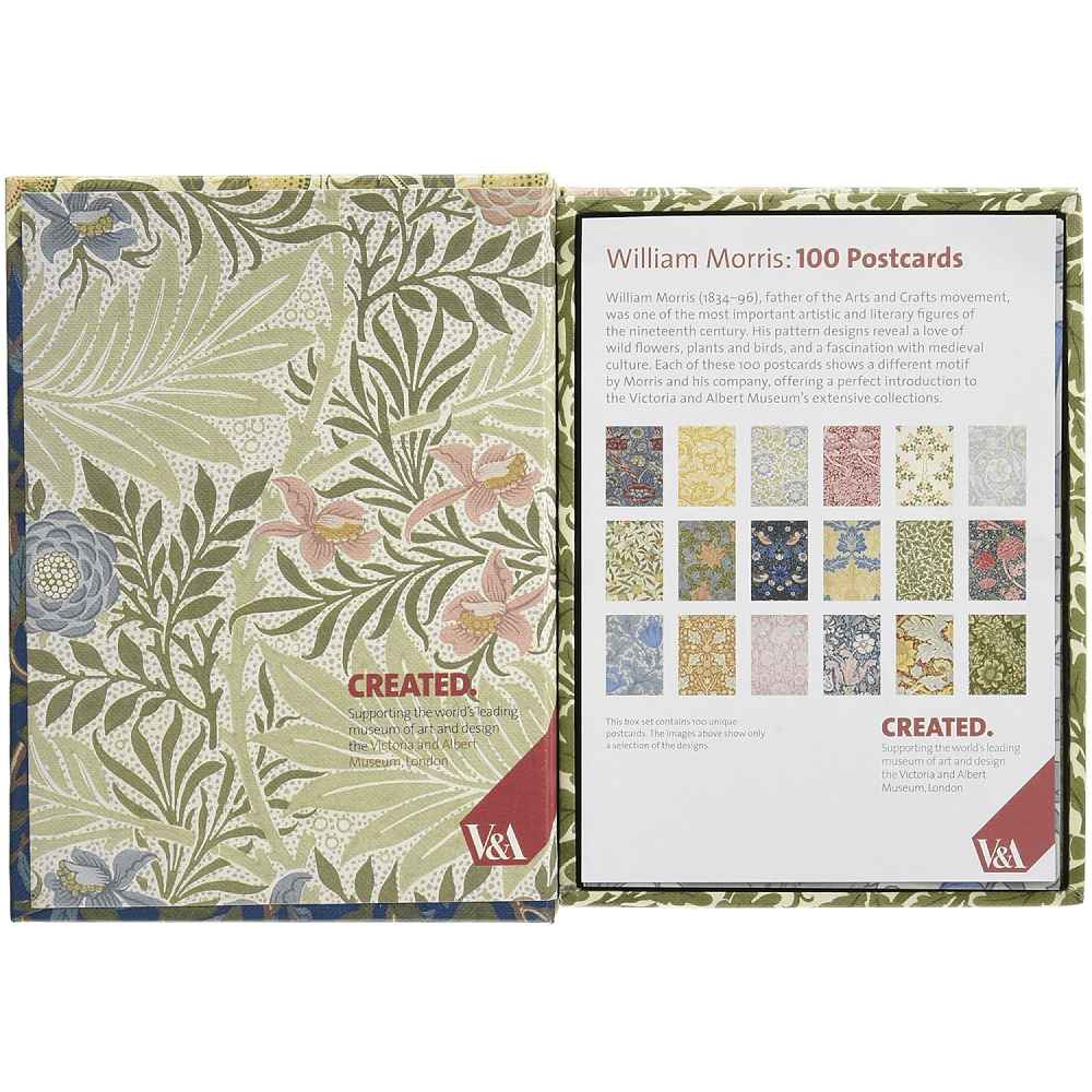 Открытки на английском языке "William Morris: 100 Postcards"  - 6