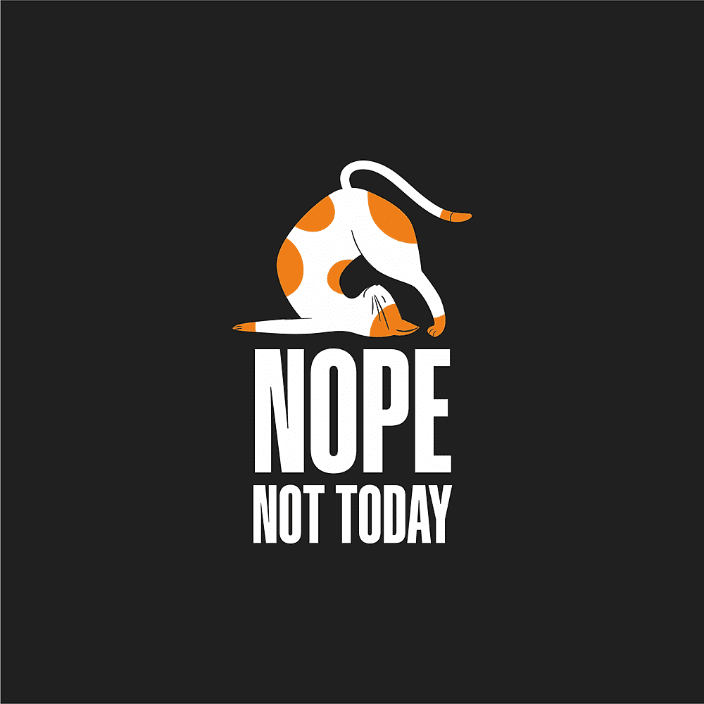 Косметичка «Nope not today», черный - 2