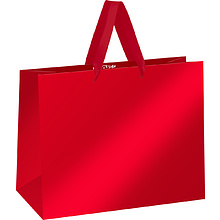 Пакет подарочный 32*26*12 см "Red", ламинированный