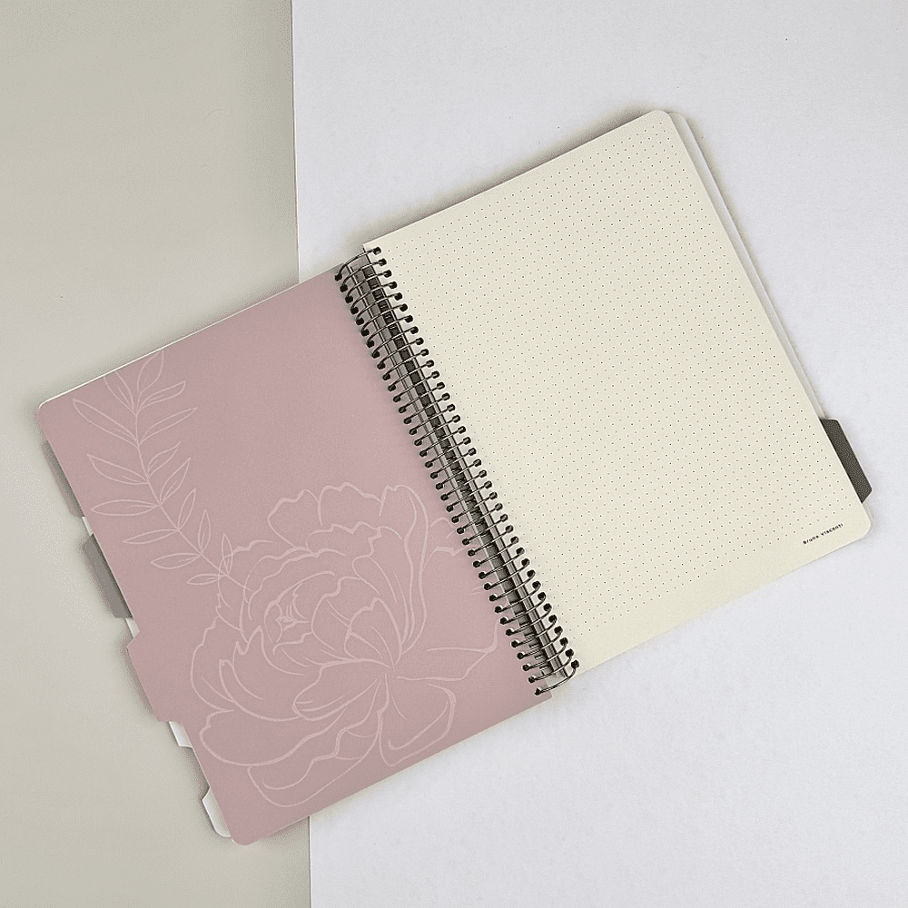 Книга записная "Flora. Лесные ягоды", В5, 120 листов, клетка, линейка, точка, черный - 9