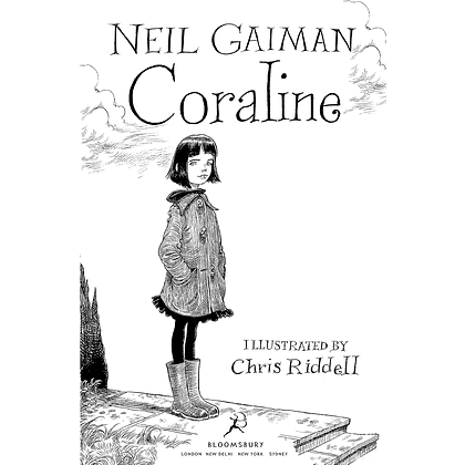 Книга на английском языке "Coraline", Neil Gaiman, Chris Riddell - 2