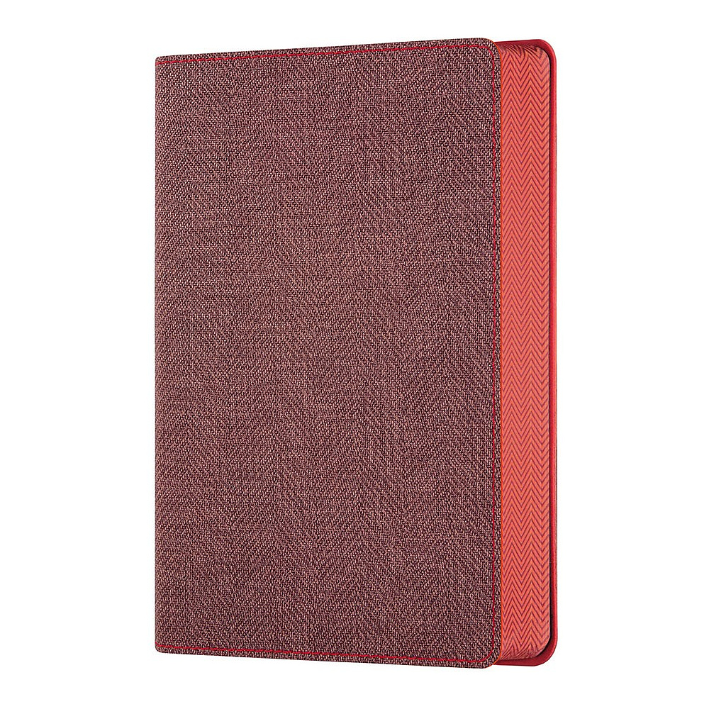 Ежедневник датированный Castelli Milano "Harris Maple Red" на 2024 год, A5, 384 страницы, линованный, кленово-красный - 2