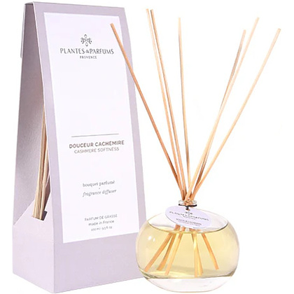 Диффузор ароматический PLANTES&PARFUMS "Cashmere Softness", 100 мл 