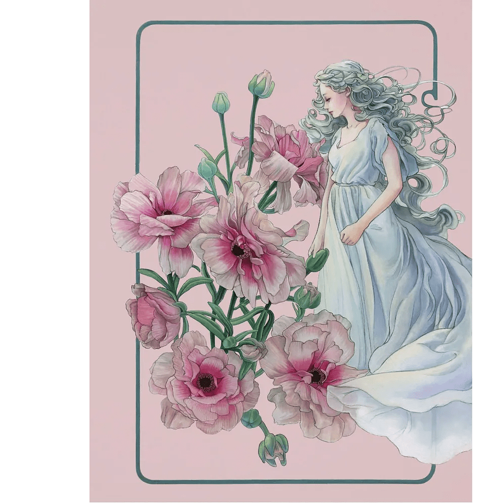 Раскраска "Феи-хранительницы чудесного сада" - 7