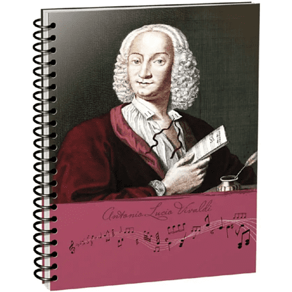 Скетчбук "Рисуй и слушай! Вивальди", А5, 100 листов