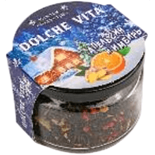 Чай Dolche vita "Апельсин и имбирь", 50 гр, черный