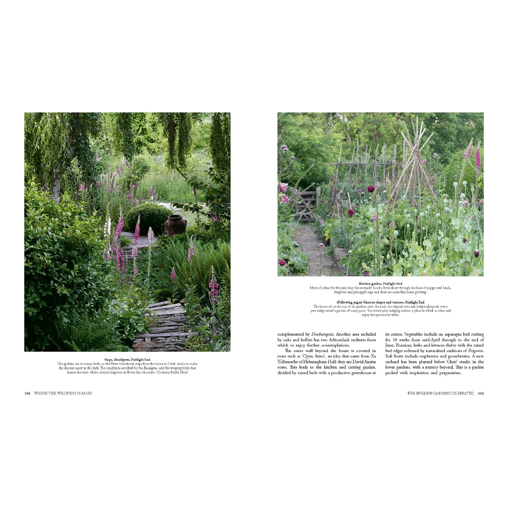 Книга на английском языке "Where the Wildness Pleases. The English Garden Celebrated", Holmes C. - 4