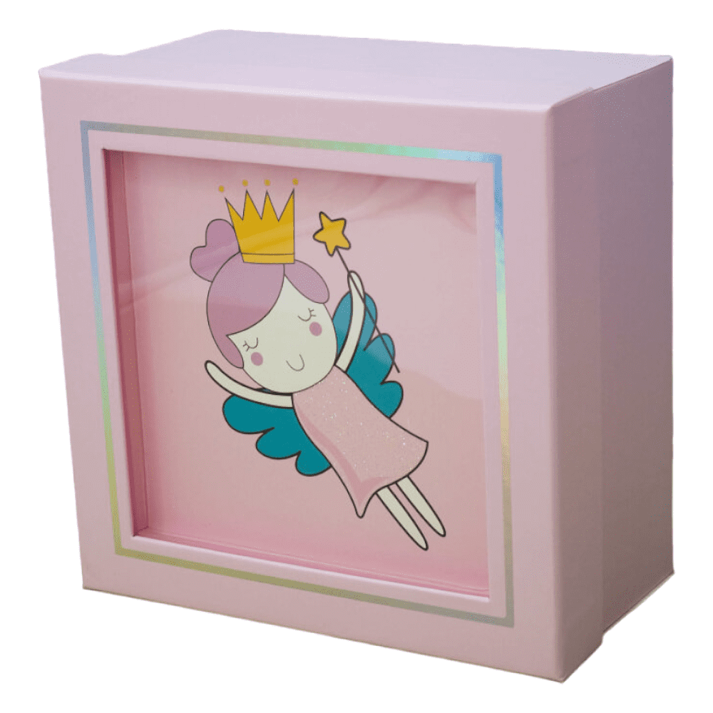 Коробка подарочная "Princess", 19x19x9.5 см
