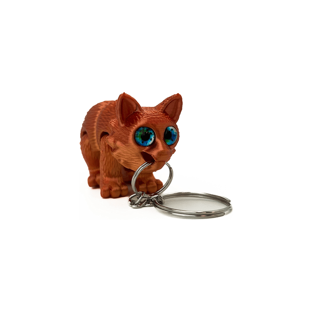 Брелок 3D "Котик Миг" - 3