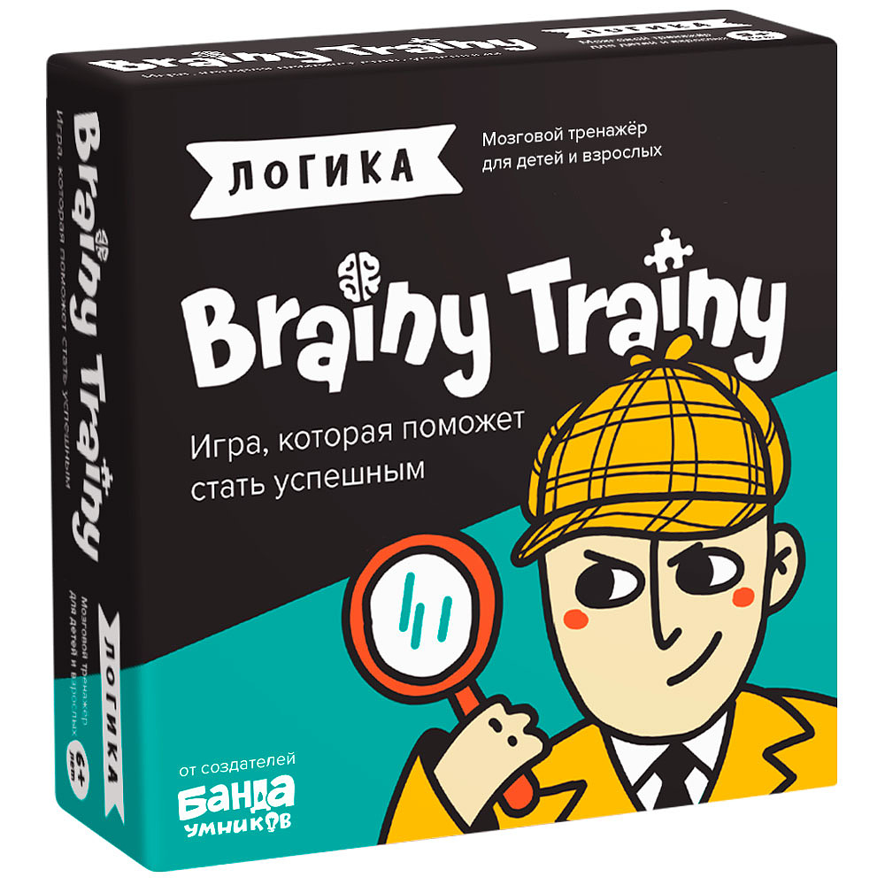 Игра настольная Brainy Trainy "Логика"