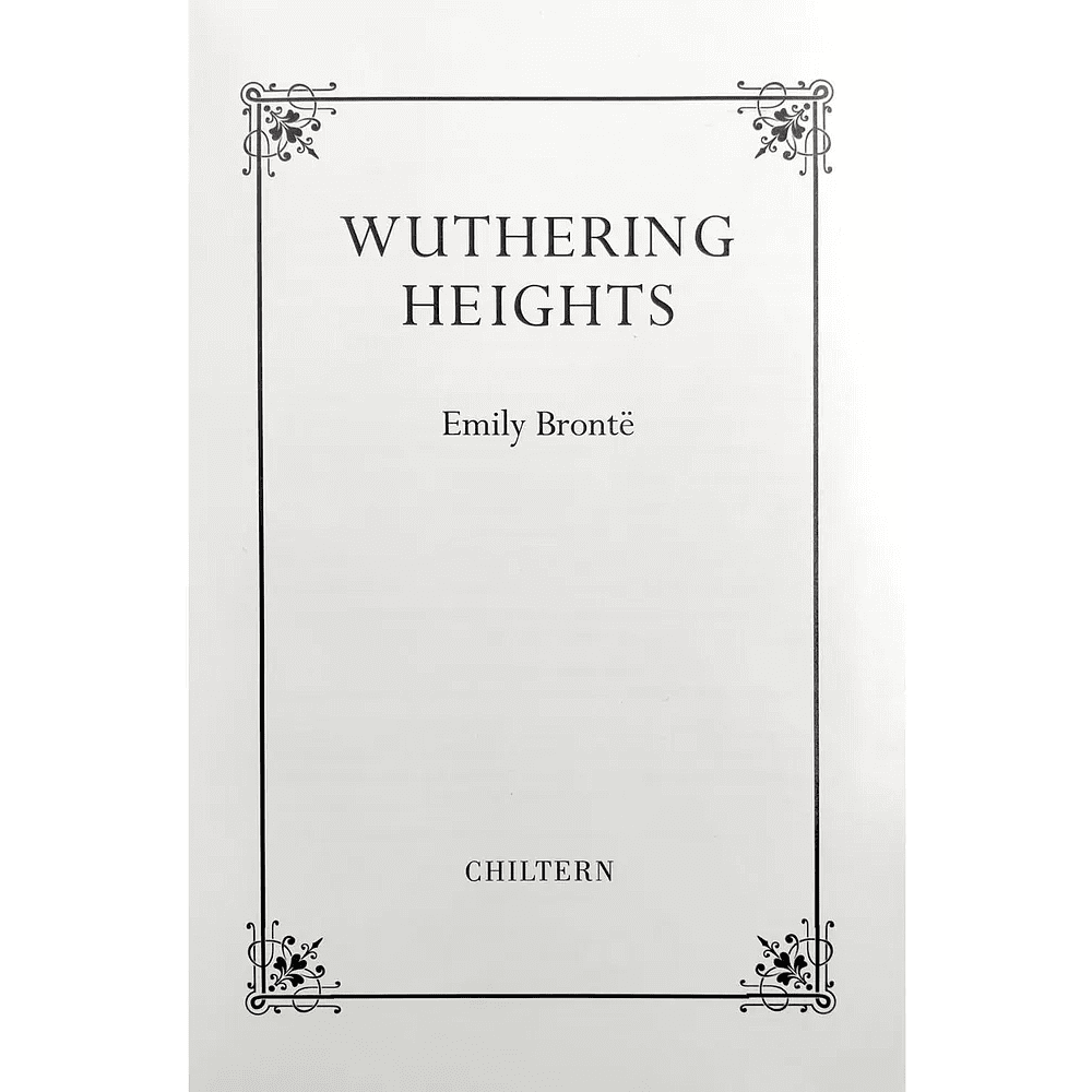 Книга на английском языке "Wuthering Heights (подарочное издание)", Emily Bronte - 3