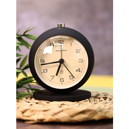 Часы-будильник настольные "Clock UFO", черный  - 2