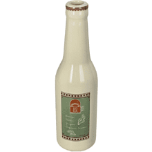 Ваза "Soda Bottle Palma Fine", фаянс, слоновая кость