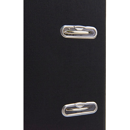 Папка-регистратор "Yesli:", А4, 50 мм, ПВХ Эко, черный - 4