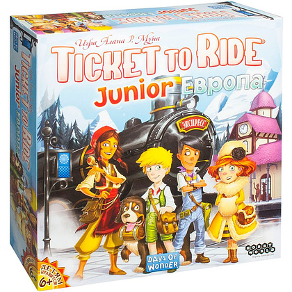 Игра настольная "Ticket to Ride Junior: Европа"