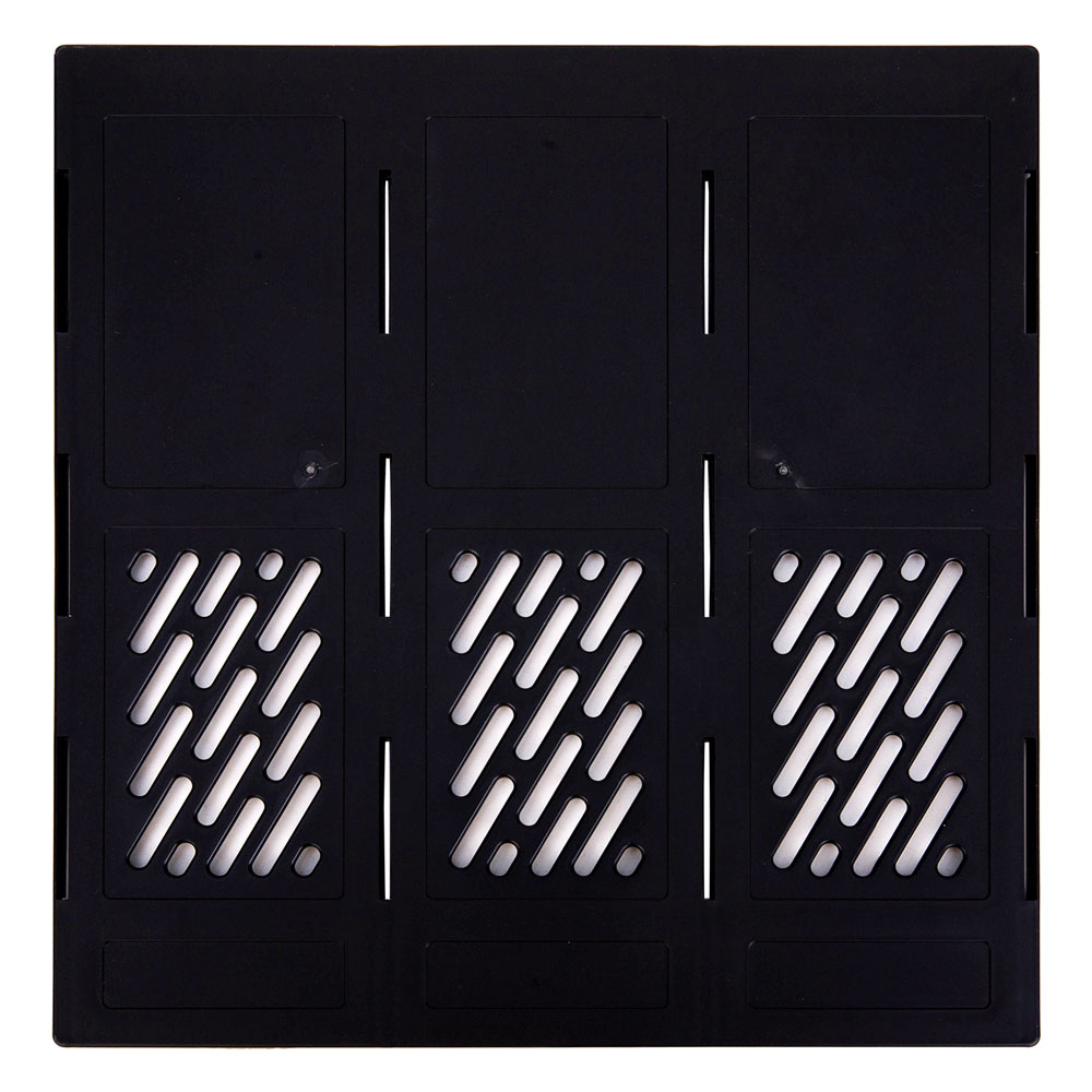 Лоток для бумаги вертикальный "Deli", черный - 4