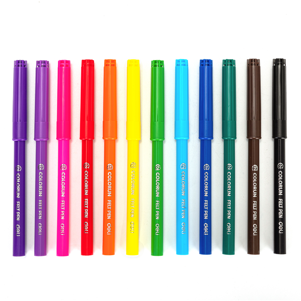 Фломастеры "ColoRun" 12 шт