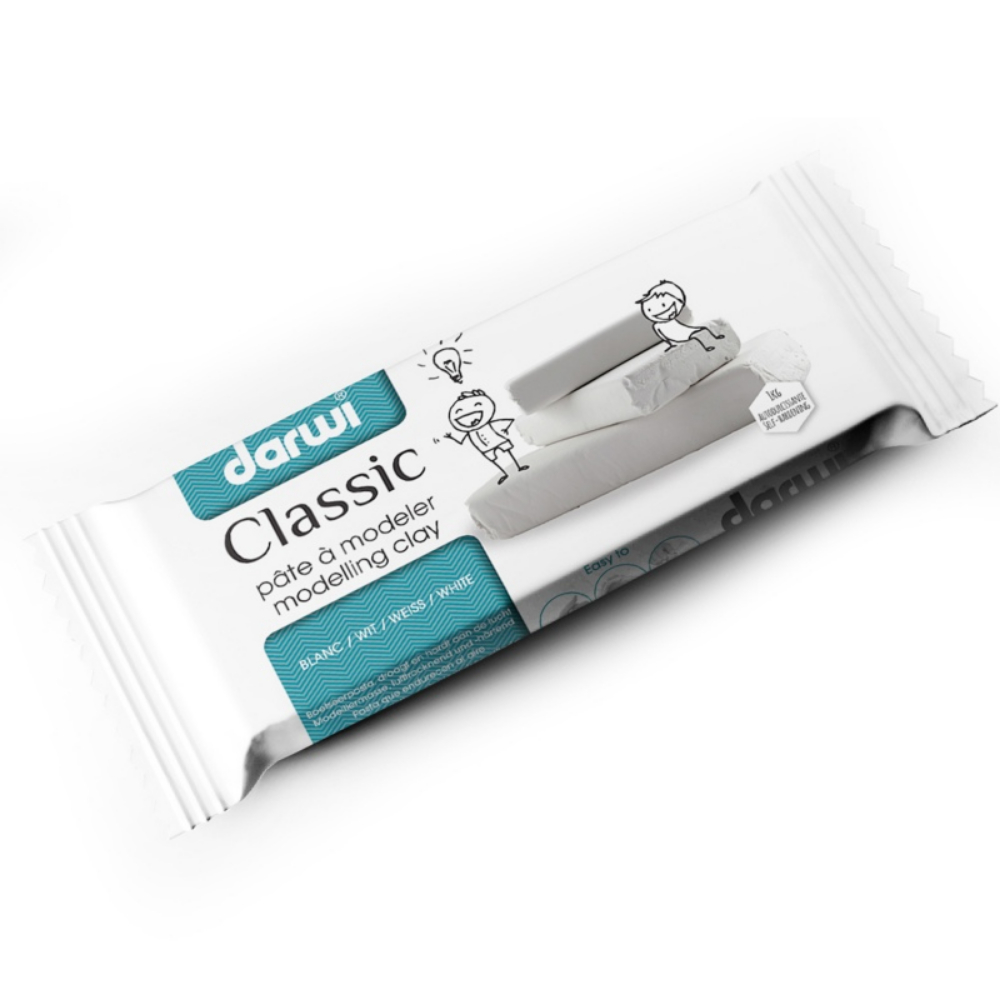 Паста для моделирования "DARWI", 500 г, белый