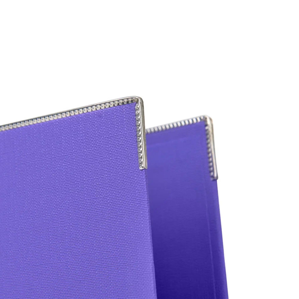 Папка-регистратор "Yesli:", А4, 75 мм, ПВХ, фиолетовый - 4