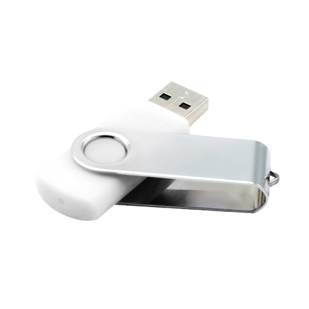 USB Flash 2.0 16 Gb VDF-008, пластик, метал, белый   - 3