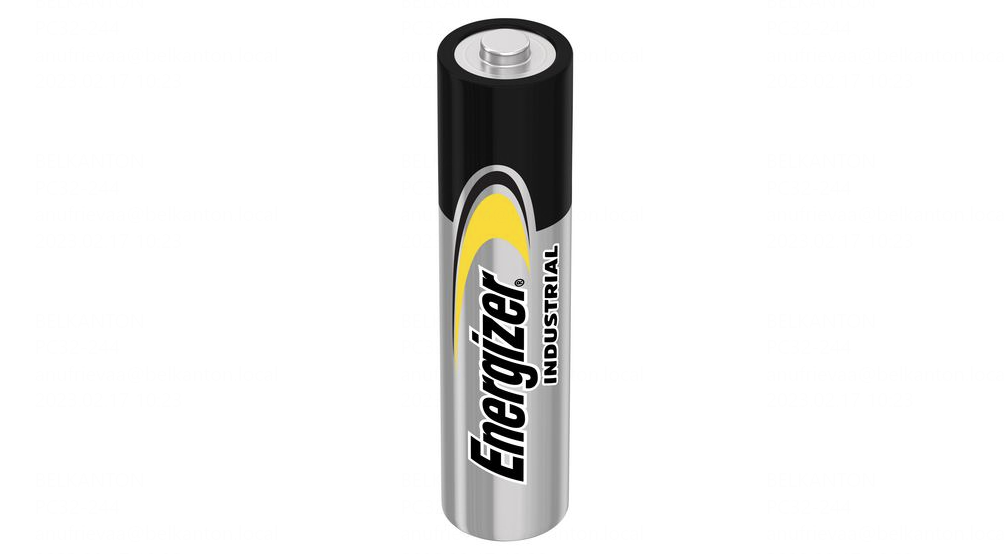 Батарейки алкалиновые Energizer "Industrial AAA/LR03", 10 шт, щелочные - 2